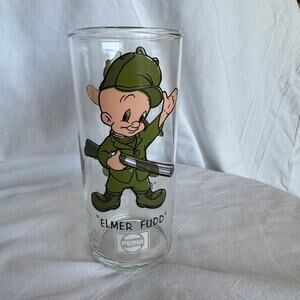 Vintage Elmer Fudd Cooler Tumbler Pepsi 1973 Collectors Glass